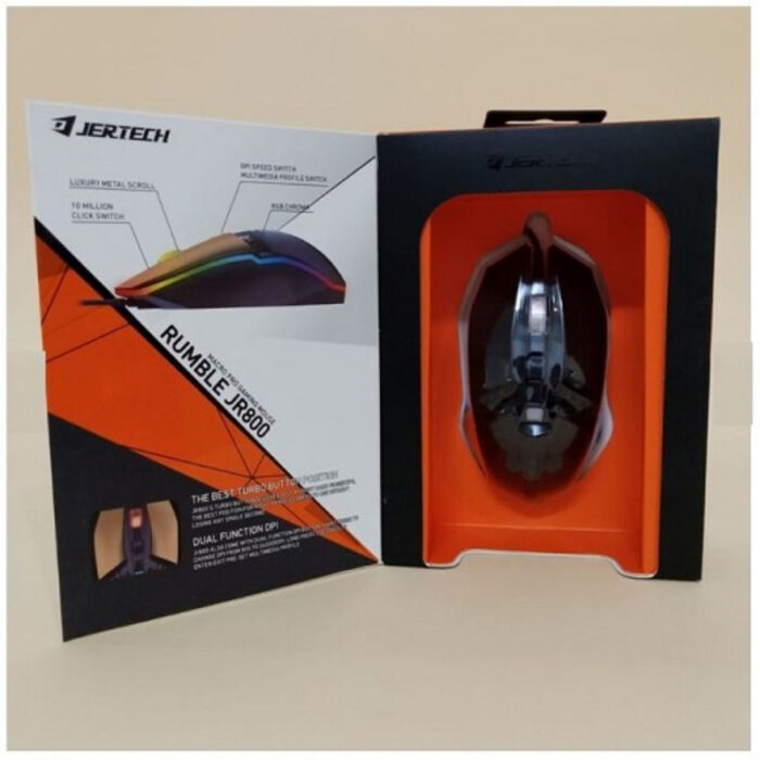 Rumble JR800 Macro Pro 4800 Dpi Wired Gaming Mouse - Image 8