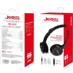 Jedel HS-612 Wired On-Ear Headphones with Microphone – 3.5mm Jack, Lightweight and Adjustable – For Laptop, Mobile, Tablet - Image 2