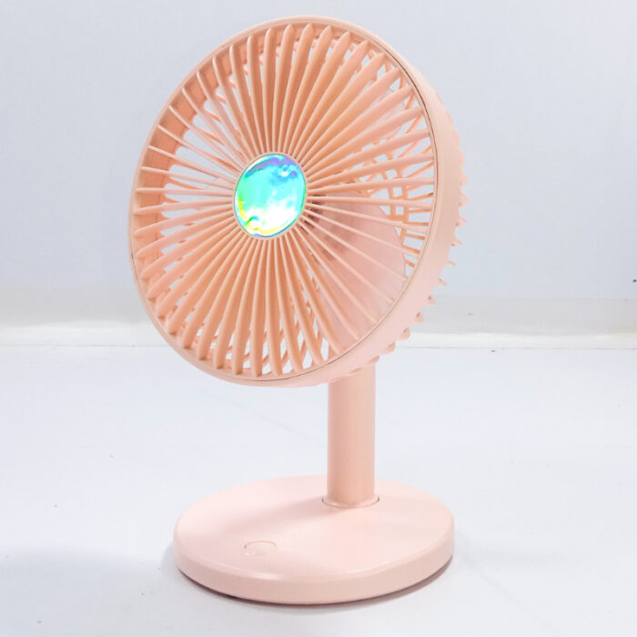 HT-F006 Mini Portable USB Charging 3-Blade Fan With 3 Breeze Gears - Image 1