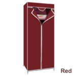 Clothes Closet Wardrobe Storage Organizer With Hanging Rack - Image 2