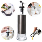 500ml High-Quality Stainless-Steel Covered Smart Glass Oil Bottle - Image 11