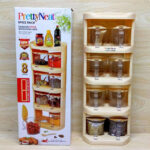 Pretty Neat 5 Tier New Vertical Style Spice Rack 8 PCs Set - Image 9