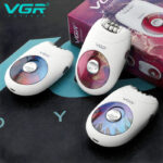 VGR V-706 Professional Rechargeable Electric Lady Epilator Hair Removal Machine - Image 8