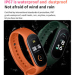 M7 Waterproof IP67 Smart Fitness Band With Heart Rate Sleep Monitoring Sports Mode - Image 9