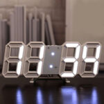 Multi-Functional Modern Design 3D LED Digital Clock - Image 7