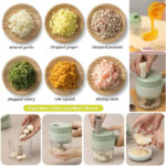 Multi-Functional 4 In 1 Electric Handheld Cooking Hammer Food Chopper - Image 4