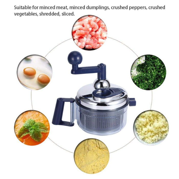 The Ultimate Quick Chopping And Mixing Machine With Built-In Egg White Separator And Special Handle - Image 4