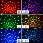 LT-910 Mini LED Projector With Speaker & RGB Disco Light - Image 10