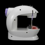 Electric Mini Sewing Machine Home Hand Machine Lock Stitch Adjustment With Light Handheld Portable Machine - Image 4