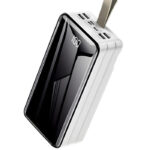 SOVO P3 Multi-Functional 30000mAh Ultra-Large Capacity Power Bank With Built-In 3 Cables And Flashlight - Image 8