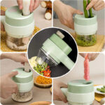 Multi-Functional 4 In 1 Electric Handheld Cooking Hammer Food Chopper - Image 8