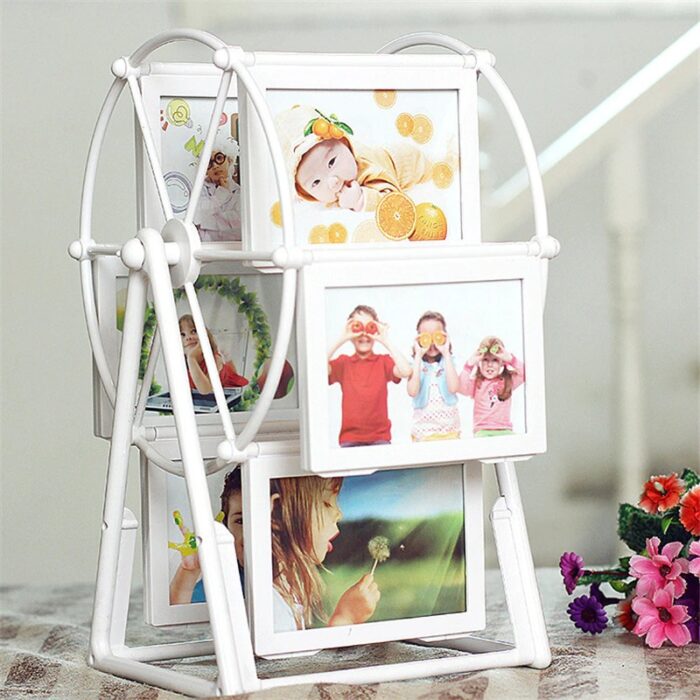 Wedding Picture Frames Ferris Wheel Windmill Shape 12pcs Photo Home Decor - Image 2