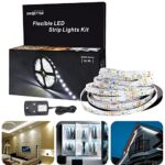 5M LED Strip Lights 300 Units 12v Flexible Kit Non-Waterproof Lighting For Bedroom TV Kitchen Ceiling