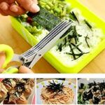 5-Layer Multifunctional Vegetable & Fruit Cutter Kitchen Scissor - Image 6