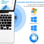USB 2.0 Bluetooth Adapter For Converting Non-Bluetooth PC Into Bluetooth Enabled - Image 2