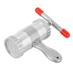 Mini Portable Manual Operation Stainless Steel Pasta Maker With 3 Press Molds - Image 6