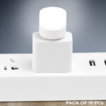 Pack of 10 Mini USB LED Night Lights – Compact Plug-in Lamps for Bedroom, Office, and Travel - Image 8
