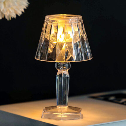 Diamond Shape LED Best Candle Light Lamp For Bedroom Decoration