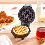 Compact 4-Inch Non-Stick 350-Watt Electric Mini Waffle Maker Machine - Image 7