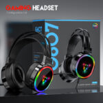 G607 Wired Gaming Headset With Microphone And RGB LED - Image 7
