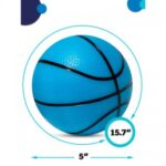 Team Sports Outdoor Indoor Games Standard Color & Size 5 Mini Rubber Basketball - Image 4