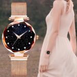 Luxury Women Watch Fashion Elegant Magnet Buckle Vibrato Ladies Wrist Watch Quartz - Image 4