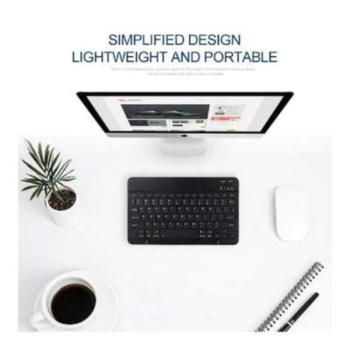 Mini 10 Inches Bluetooth Keyboard Wireless Keyboard For Phones Windows Systems - Image 3