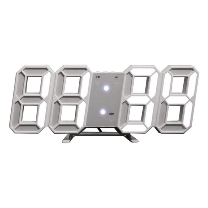 Multi-Functional Modern Design 3D LED Digital Clock - Image 5