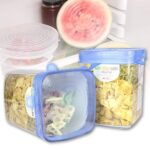 6 Pcs/Set Silicone Food Wrap Caps Cookware Lids Stretchable Fresh Covers - Image 3