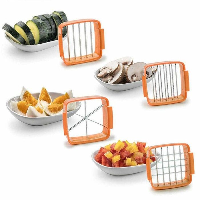 Multifunction High Speedy Vegetable Fruit Twist Shredder Manual Grinder Hand Chopper - Image 4