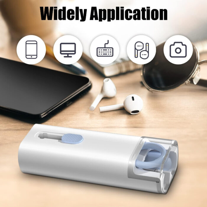 Mini Portable Multi-Functional 7 In 1 Keyboard Cleaning Kit , Mobile, Earbuds - Image 3