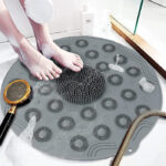 Silicone Foot Massage Cleaning Bath Mat For Ultimate Relaxation And Cleanliness - Image 10