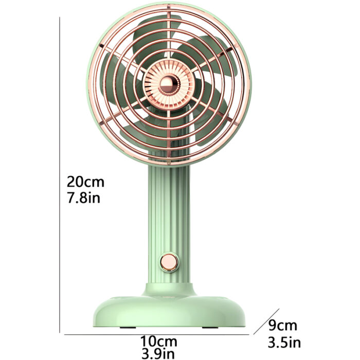 Compact Mini Portable USB Rechargeable Lightweight Handheld Cooling Fan With Adjustable Angle For Living Room, Bedroom And Office - Image 6