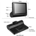 WDR Dashcam 3 Full HD 1080P Video Advanced Car DVR Technology With 170 Degree Wide Angle - Image 4