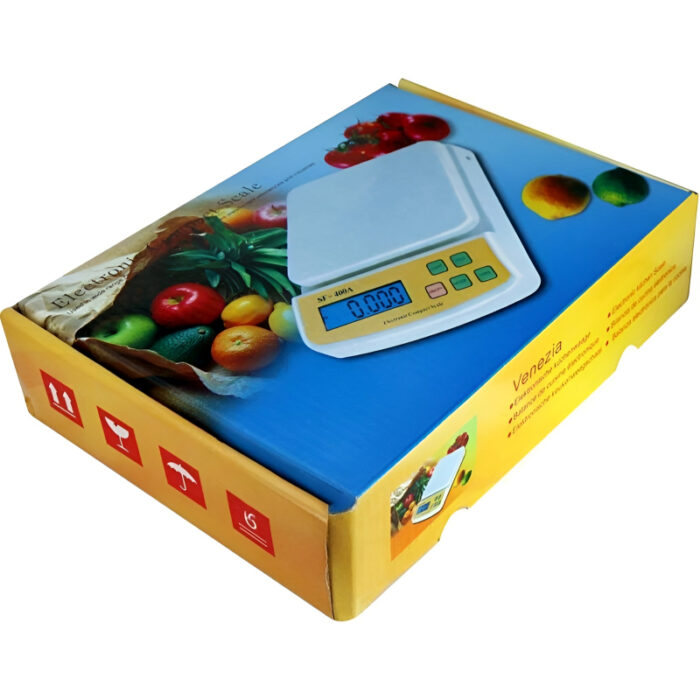 SF-400A Digital Kitchen Scale – 10kg/1g Precision with LCD Display & Dual Power Options - Image 2
