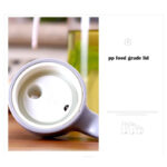 630ml Food Grade Glass Oil Dispenser Bottle with Automatic Flip Cap for Cooking & Seasoning - Image 4