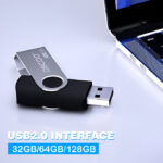 OSCOO 008U Classic Swivel USB 3.0 Flash Drive – 100% Original, 32GB/64GB/128GB High-Speed Pen Drive - Image 3