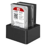 2.5 / 3.5 Inch Dual Bay USB3.0 1 To 1 Clone Hard Drive Docking Station - Image 3