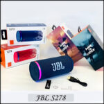 JBL S278 Waterproof Portable Speaker – Compact Cylindrical Design and Premium Cloth Woofer - Image 2