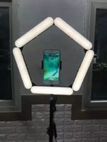 V85 Portable Foldable Mobile Phone 3 Modes Beauty Fill Light (5 Lights)