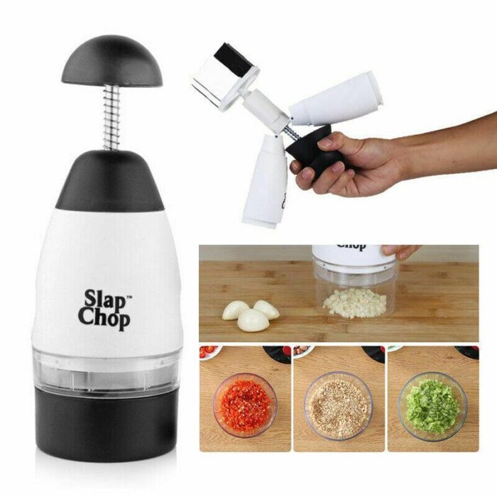 Garlic Onion Chopper Cutter Slap Chop Vegetable Tomato Shredder Fruit Vegetable Tool Slicer Gadget - Image 7