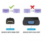 High Quality HDMI To VGA Video Converter Adapter Cable - Image 2