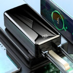 SOVO P3 Multi-Functional 30000mAh Ultra-Large Capacity Power Bank With Built-In 3 Cables And Flashlight - Image 6