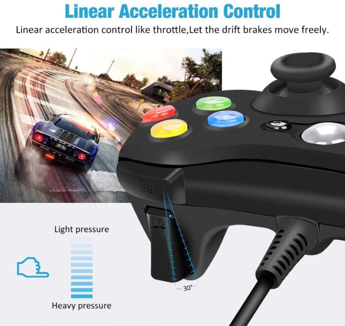 Xbox 360 Wired Controller Dual Turbo For Console And PC Windows - Image 6