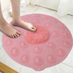 Silicone Foot Massage Cleaning Bath Mat For Ultimate Relaxation And Cleanliness - Image 5