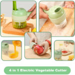Multi-Functional 4 In 1 Electric Handheld Cooking Hammer Food Chopper - Image 6