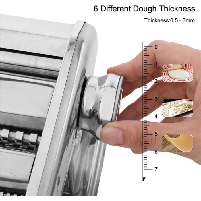 High-Quality Manual Operation Stainless Steel Pasta Making Machine - Image 2