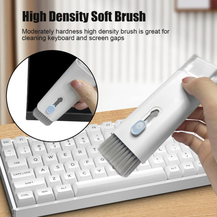 Mini Portable Multi-Functional 7 In 1 Keyboard Cleaning Kit , Mobile, Earbuds - Image 2