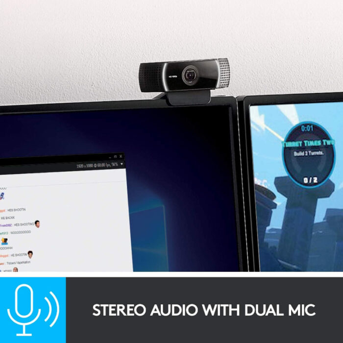 C922x Full HD 1080p High-Performance Pro Stream Webcam - Image 8