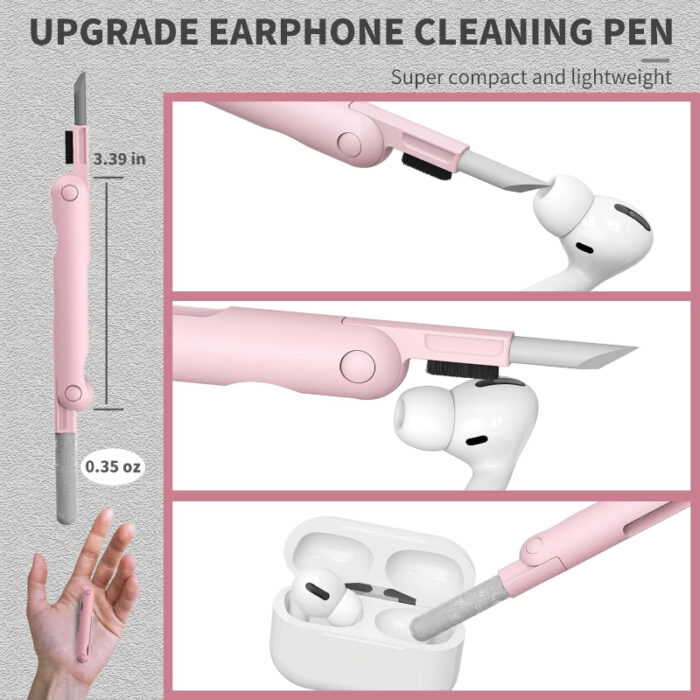 Mini Portable Multi-Functional 7 In 1 Keyboard Cleaning Kit , Mobile, Earbuds - Image 6